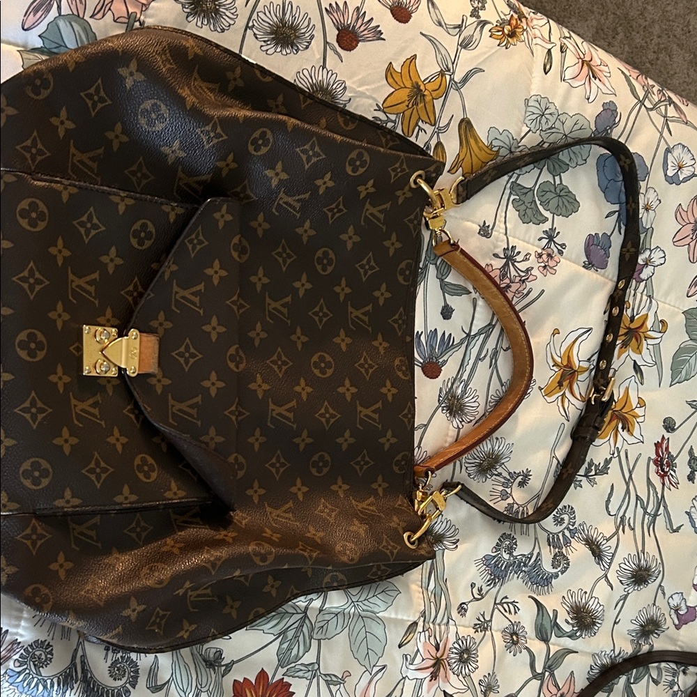 Louis Vuitton Dark Brown Monogram Shoulder Bag